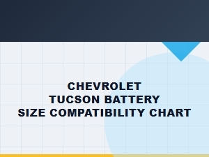 Chevrolet Battery Size Compatibility Chart and Guide